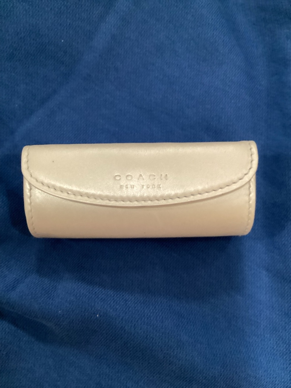 COACH Lipstick Case VTG “ genuine Leather 1990s Authentic